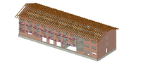 Rendrovaný 3D model budovy školicího střediska